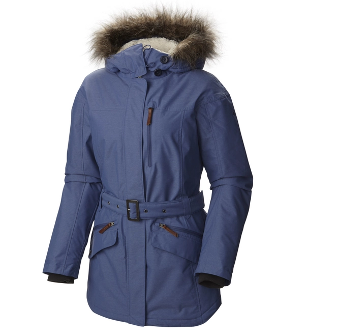 Winter Jacket Columbia Carson Pass II Women's Bluebell