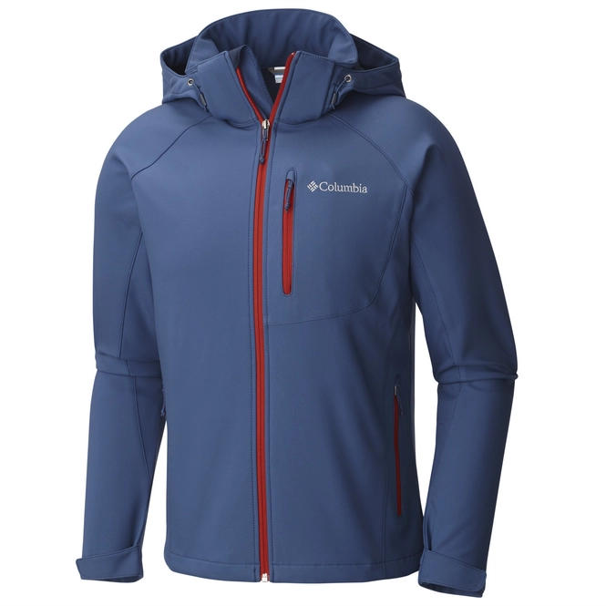 Winter Jacket Columbia Cascade Ridge II Softshell Men's Night Tide