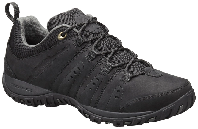 Walking Shoe Columbia Woodburn Plus Men's Black
