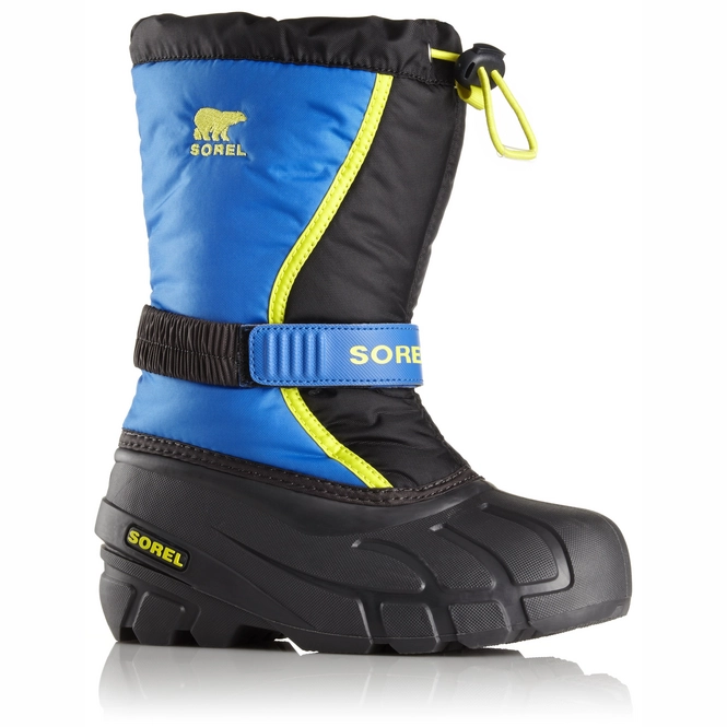 Snow Boot Sorel Youth Flurry Black Blue
