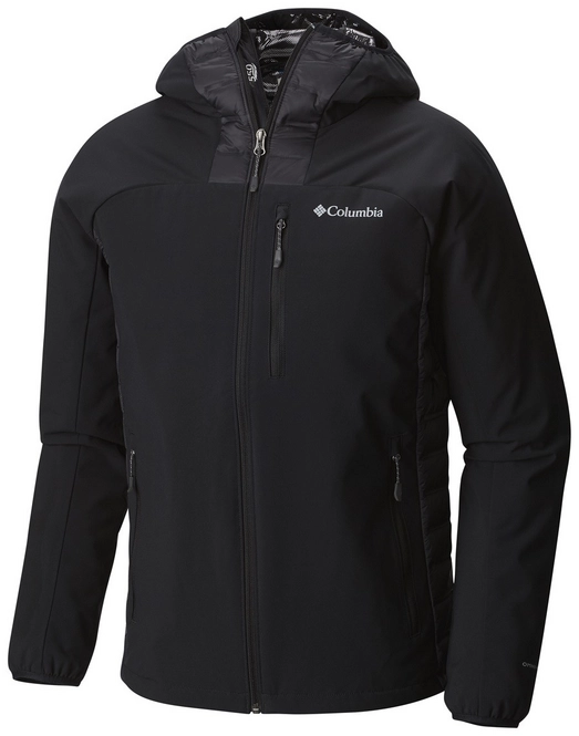 Winter Jacket Columbia Dutch Hollow Hybrid Men's Black