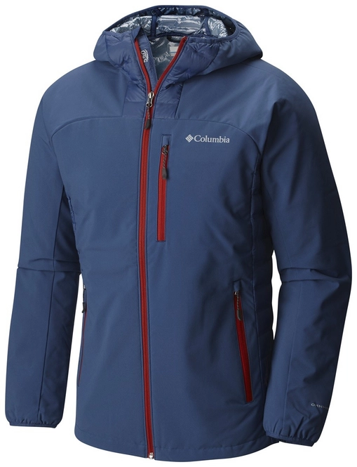 Winter Jacket Columbia Dutch Hollow Hybrid Men's Night Tide Steel