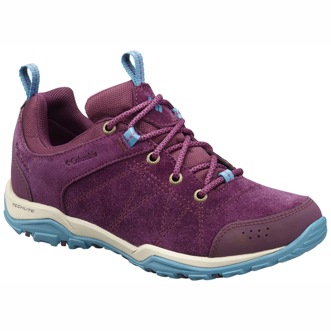 Walking Shoe Columbia Fire Venture Waterproof Women's Purple Dahlia Intense Violet