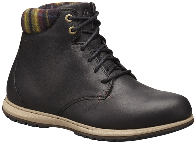 Walking Shoe Columbia Davenport XTM Omni Heat Men's Black