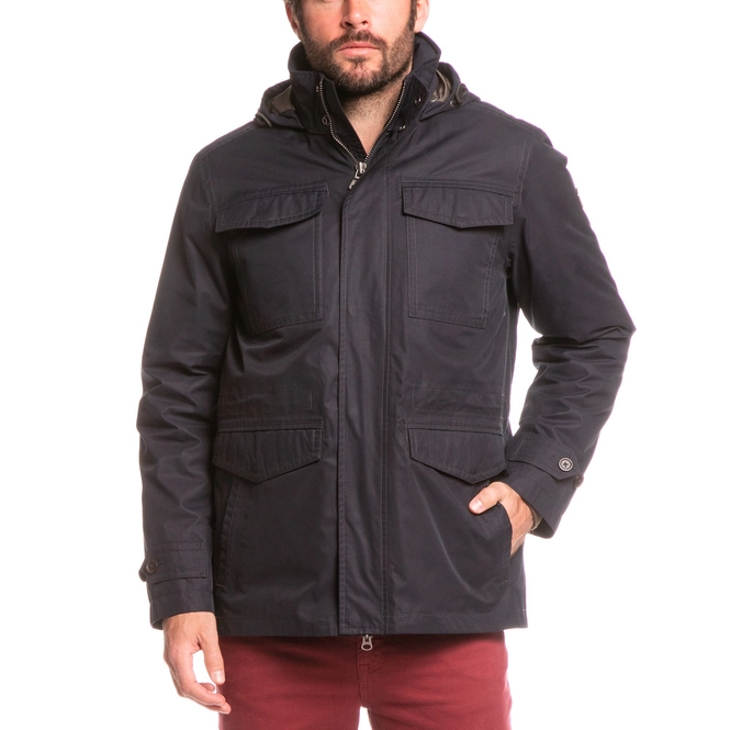Winter Jacket Aigle Men's Tracker Midnight