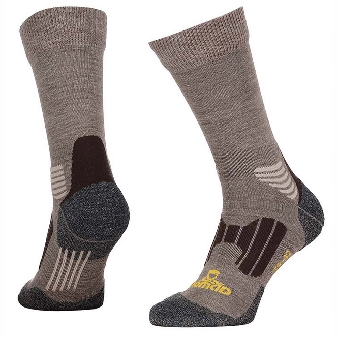 Walking Socks Nomad Merino Wool Beige