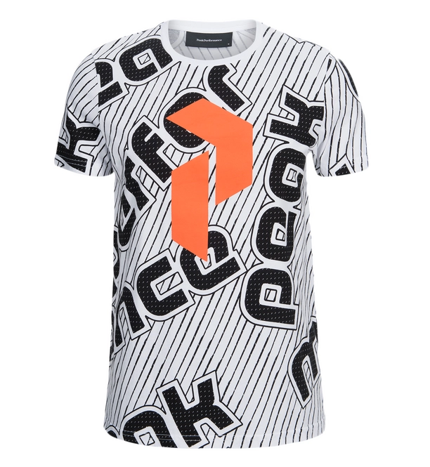 T-Shirt Peak Performance Men Art Tee White