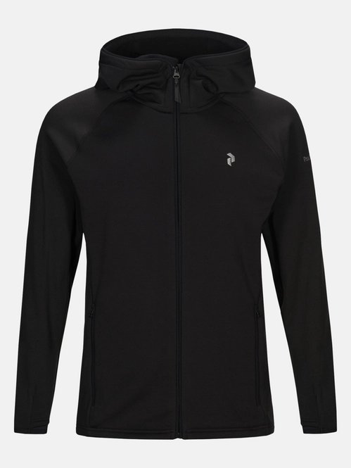 Hoodie Peak Performance Men Chill Light Hooded Jacket Black