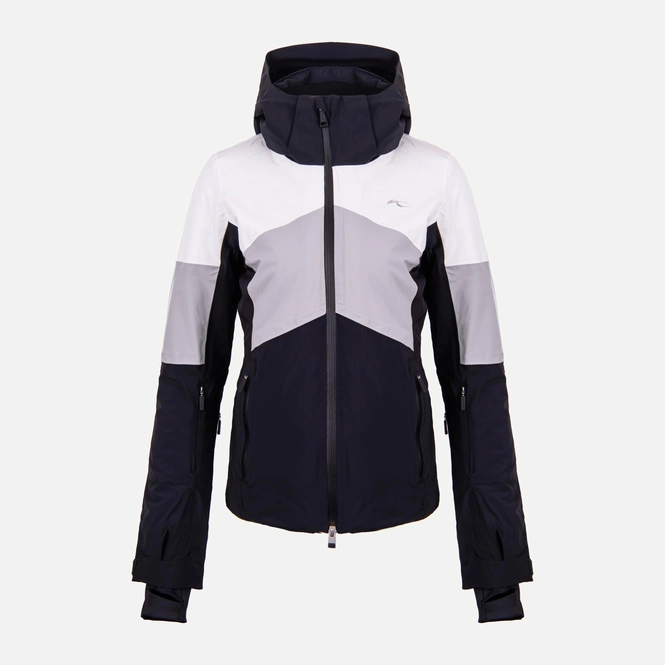 Ski Jacket KJUS Women Monarch Jacket Alloy/Black