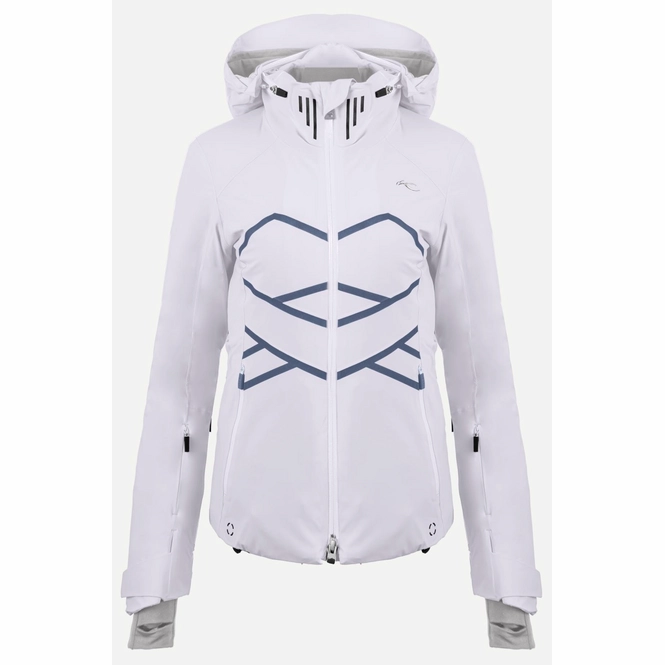 Ski Jacket KJUS Women Ligety Jacket White