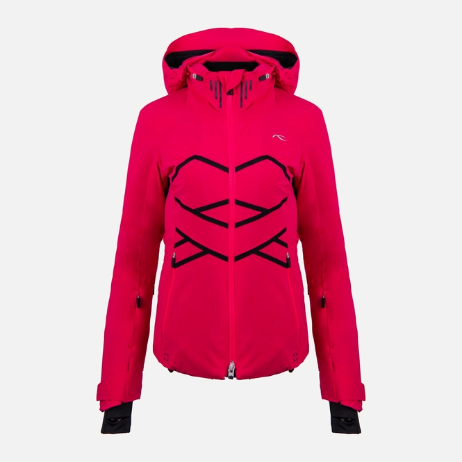 Ski Jacket KJUS Women Ligety Jacket Cranberry