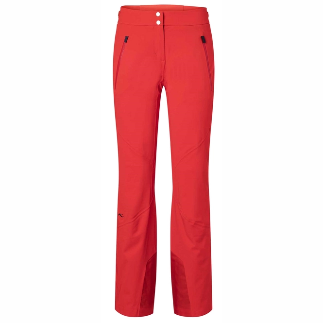Ski Trousers KJUS Women Formula Pants Fiery Red
