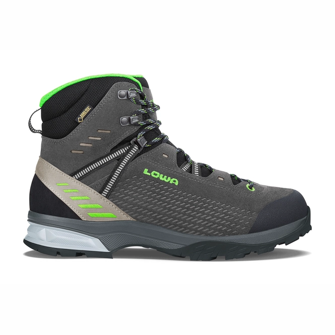 Walking Boots Lowa Men Ledro GTX Mid Anthracite Lime