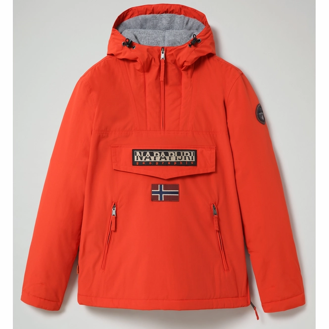 Jacket Napapijri Men Rainforest Pocket 1 Orange Clay