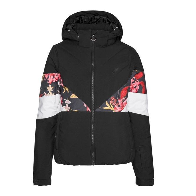 Ski Jacket Protest Women Babe True Black