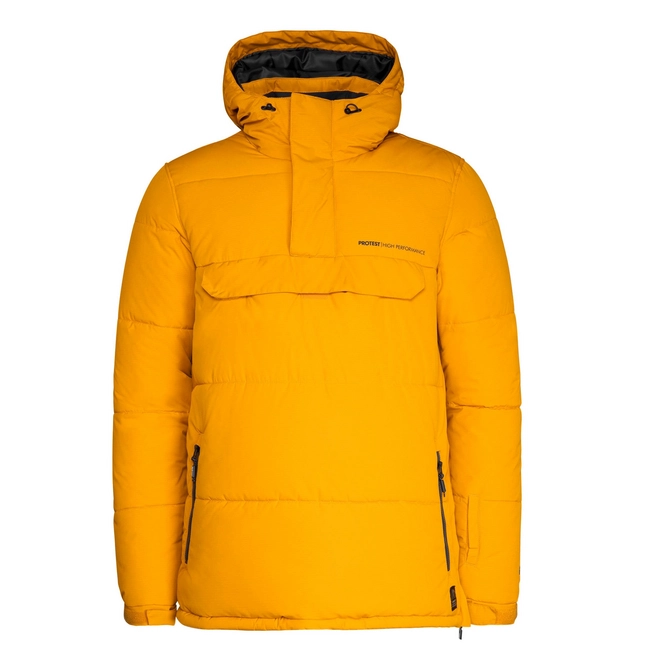 Ski Jacket Protest Men Barnard Dark Yellow
