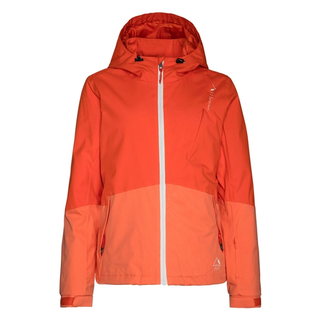 Ski Jacket Protest Women Chica Flames