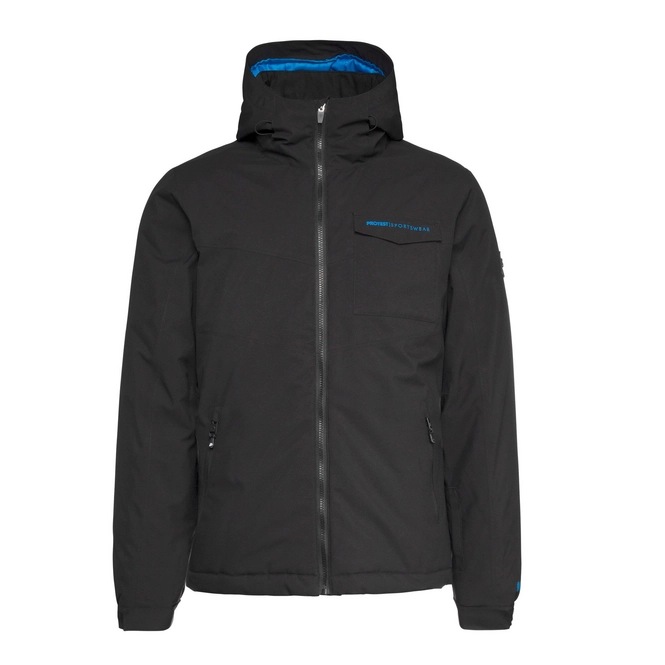 Ski Jacket Protest Men Larry True Black