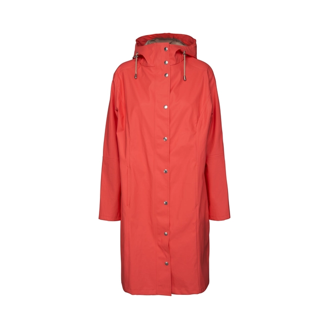 Raincoat Ilse Jacobsen RAIN02 Neon Coral