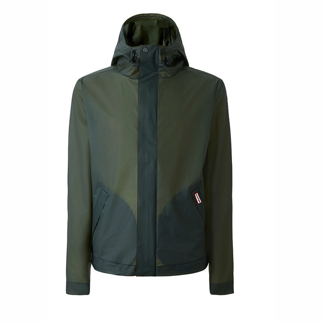 Raincoat Hunter Men Original Vinyl Windcheater Dark Olive