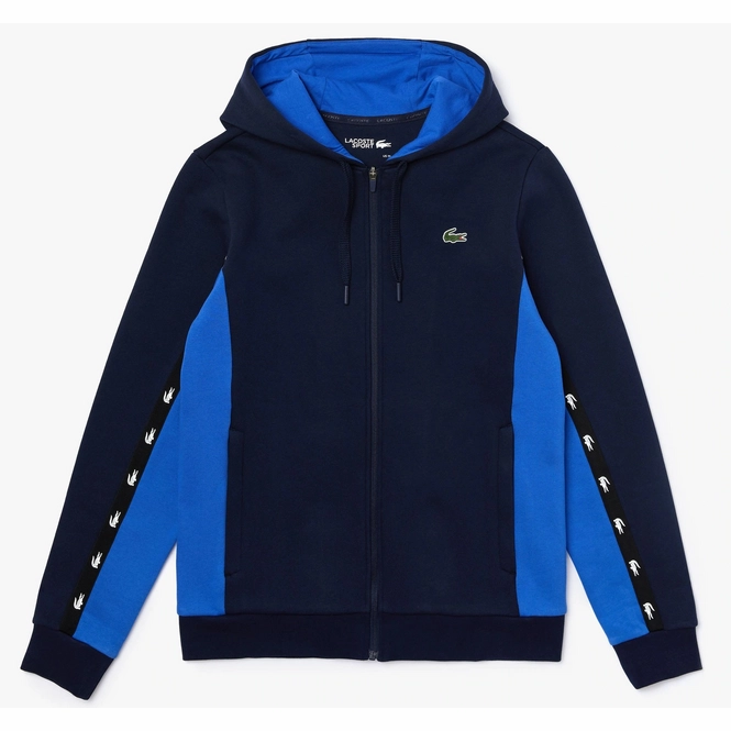 Hoodie Lacoste Men SH4817 Black Corrida Pitch Chine