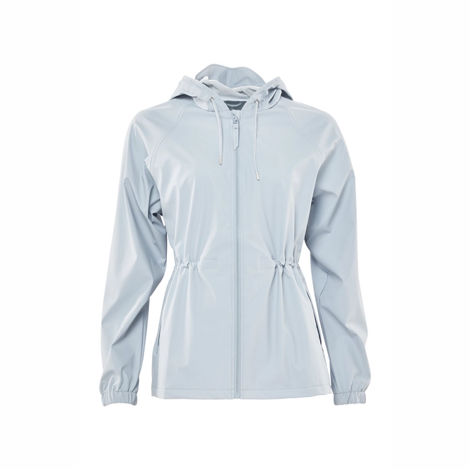 Raincoat RAINS Women Jacket Ice Grey