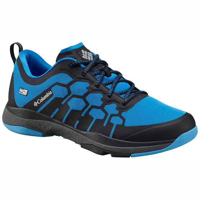 Trail Running Shoes Columbia Men ATS Trail FS38 Outdry Hyper Blue Lux