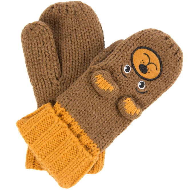 Mittens Regatta Animally II Saddle Brown