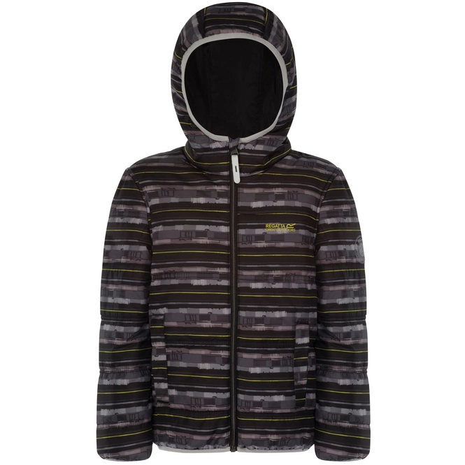 Jacket Regatta Coulby Black Stripe