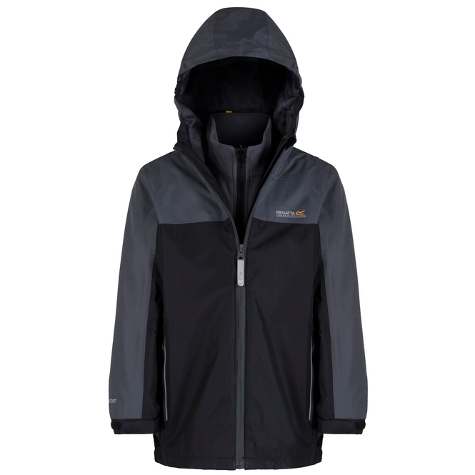 Winter Jacket Regatta Luca III 3 in 1 Black