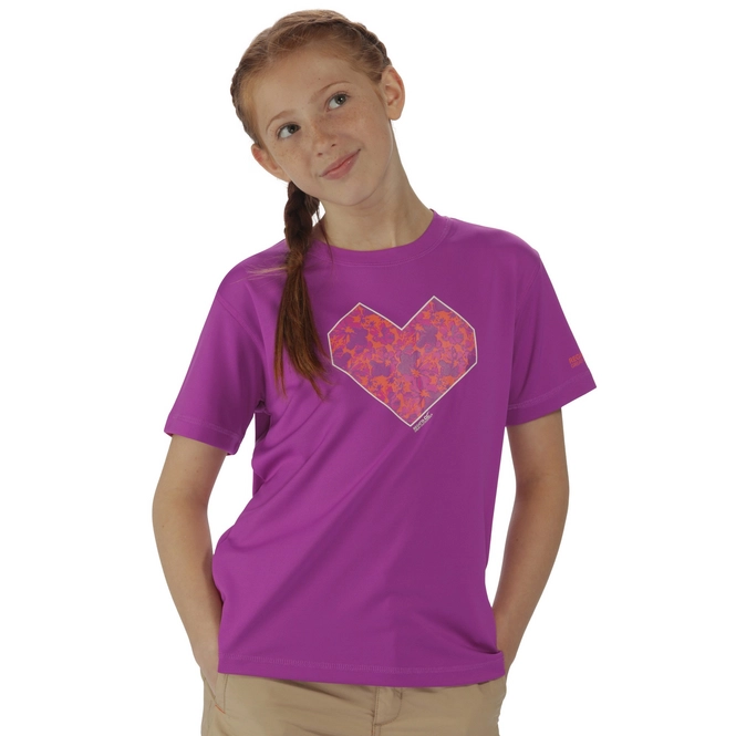 T-Shirt Regatta Kids Alvarado II Vivid Viola