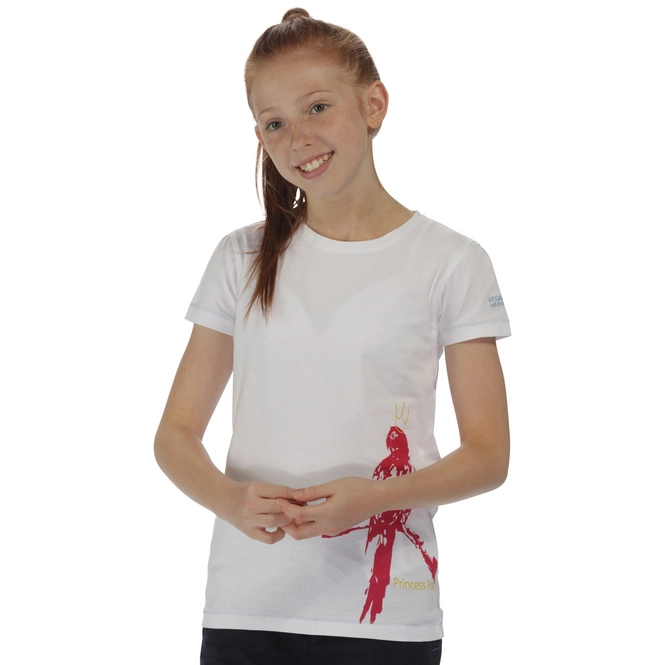 T-Shirt Regatta Kids Bobbles II White Parrot