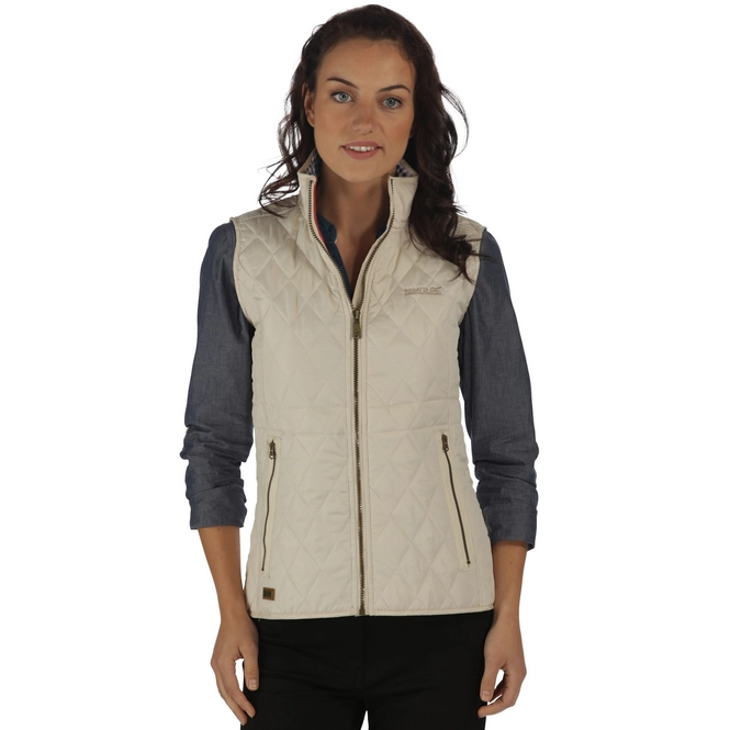 Body Warmer Regatta Womens Cosmia B/W Light Vanilla