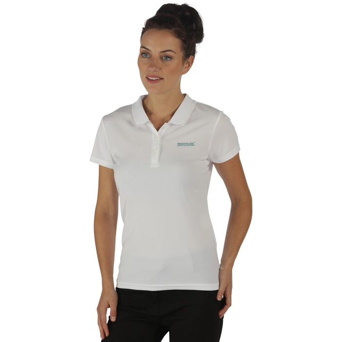 Polo Shirt Regatta Womens Maverik III White