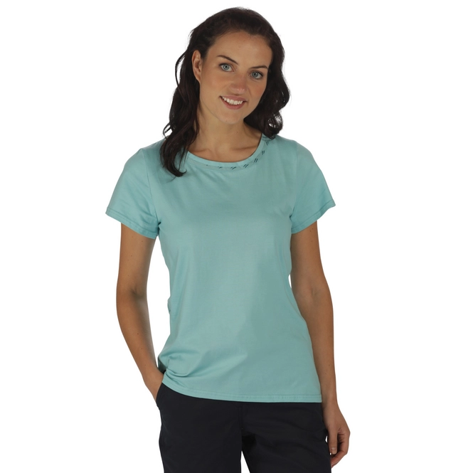 T-Shirt Regatta Womens Aleesha Tahiti Blue