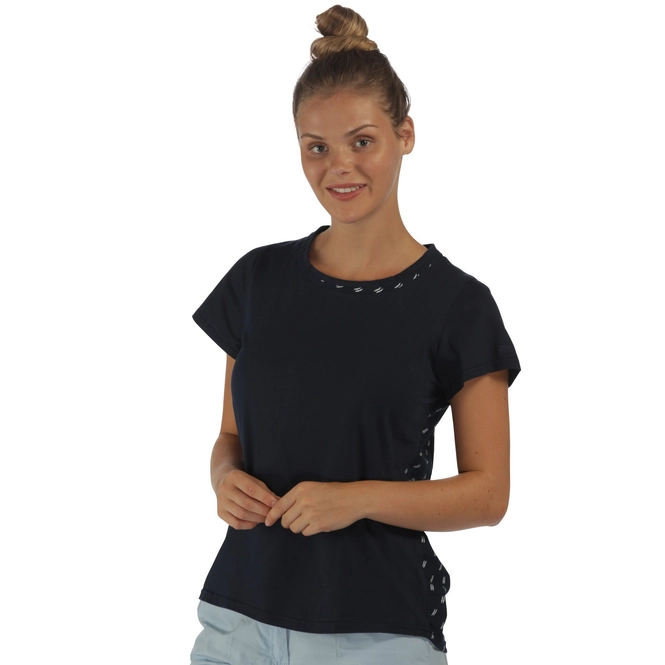 T-Shirt Regatta Womens Aleesha Navy