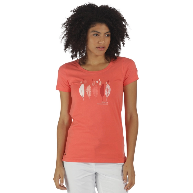 T-Shirt Regatta Womens Filandra Deep Sea Coral