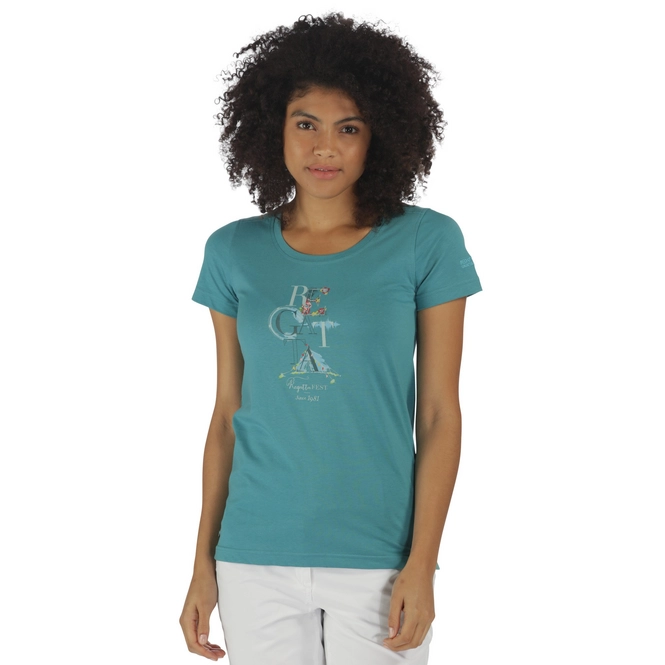 T-Shirt Regatta Womens Filandra Pagoda Blue