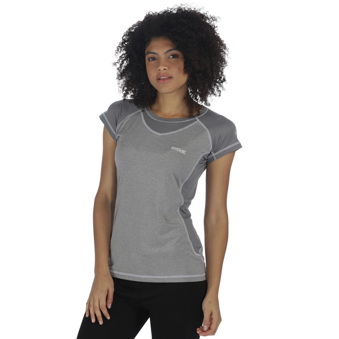 T-Shirt Regatta Womens Breakbar III Rock Grey
