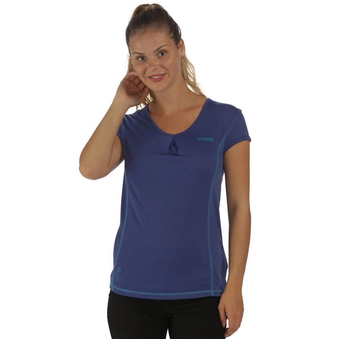 T-Shirt Regatta Womens Limonite Deep Ultra Marine