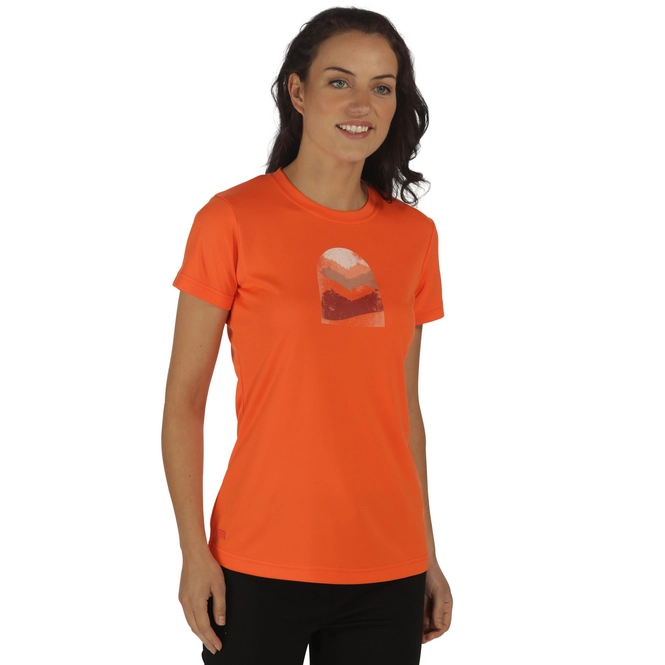T-Shirt Regatta Womens Fingal II Pumpkin