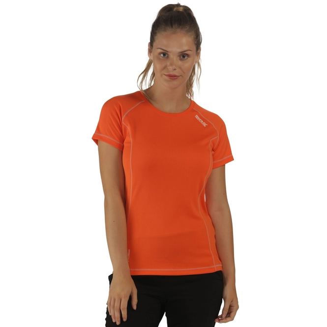 T-Shirt Regatta Womens Virda Pumpkin