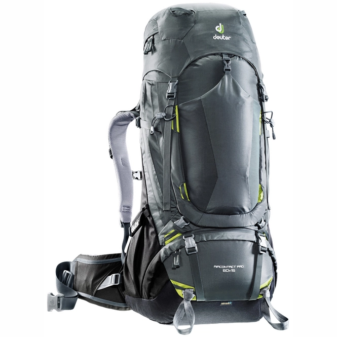 Backpack deuter Aircontact Pro 60 + 15 Graphite Black