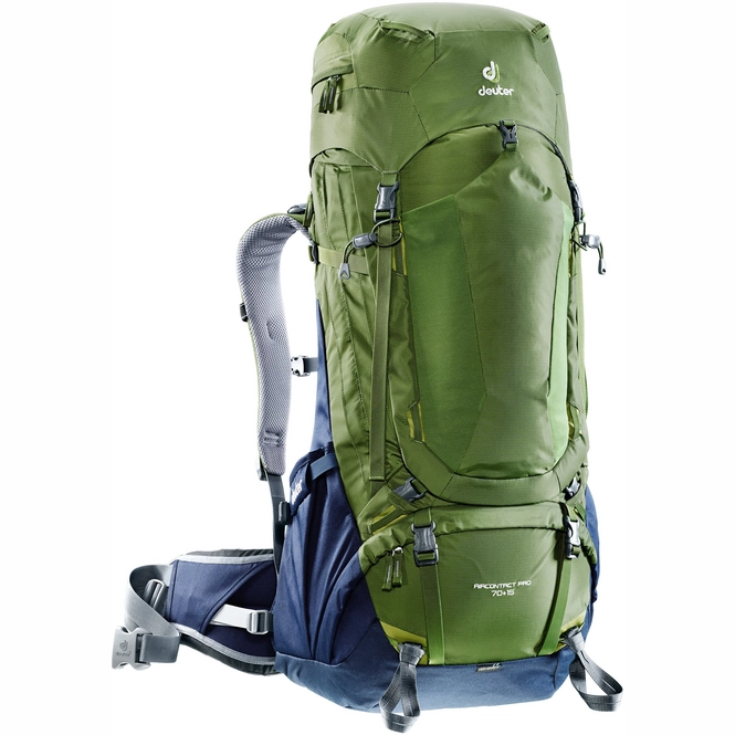 Backpack deuter Aircontact Pro 70 + 15 Pine Navy