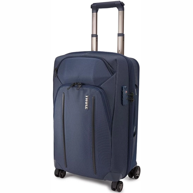 Travel Suitcase Thule Crossover 2 Expandable Carry-On Spinner Dress Blue