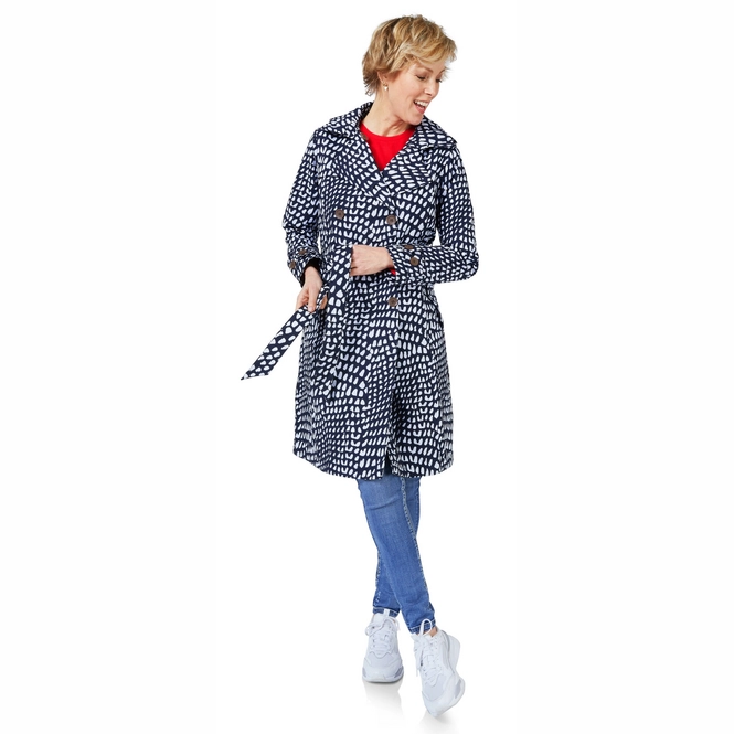 Raincoat Happy Rainy Days Geneve Graphic Midnight