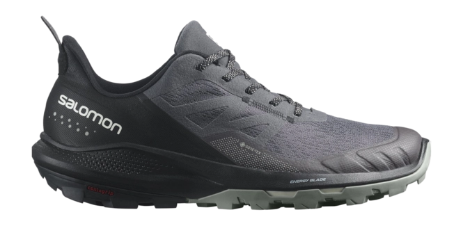 Walking Shoes Salomon Men OUTpulse GTX Magnet Black Wrought Iron