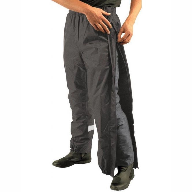 Waterproof Trousers Mac in a Sac Unisex Zipper Black