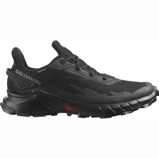 Trail Running Shoes Salomon Men Alphacross 4 GTX Black