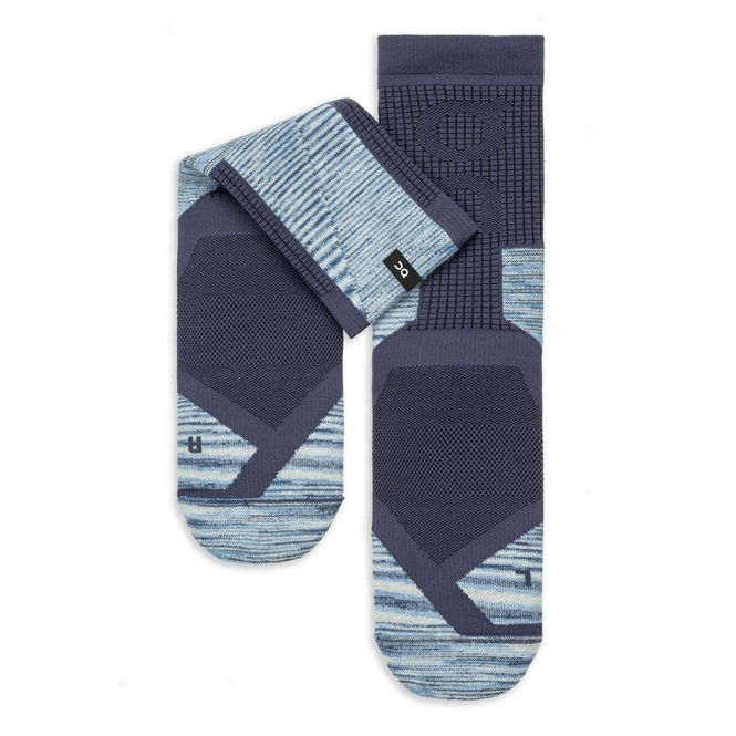 Socks On Running Men Explorer Merino Midnight Cobalt